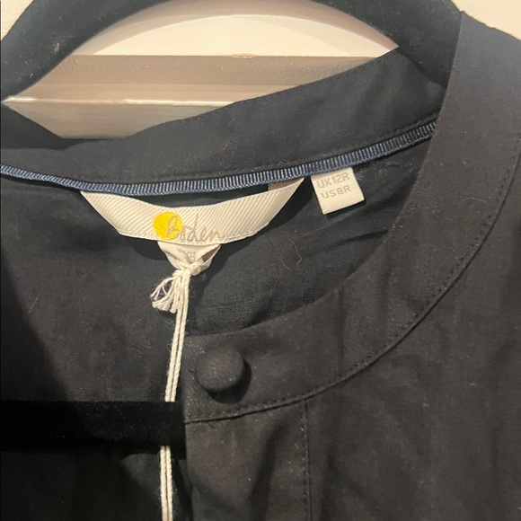 Boden Tiered Ruffle‎ Poplin Maxi Dress Size 8 - Picture 9 of 10